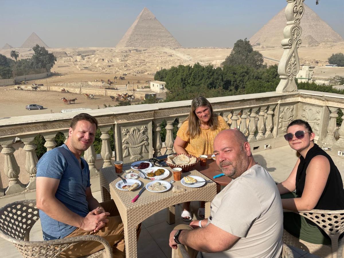 Sphinx Palace Pyramids View Inn Kafret el-Gabal Eksteriør bilde