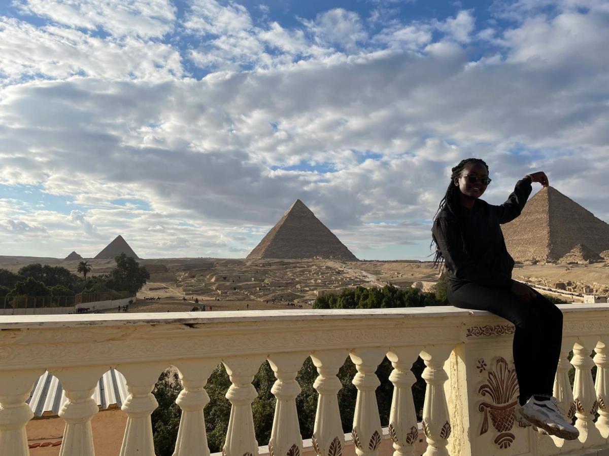 Sphinx Palace Pyramids View Inn Kafret el-Gabal Eksteriør bilde