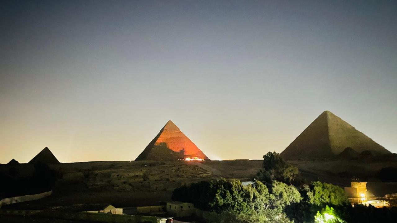 Sphinx Palace Pyramids View Inn Kafret el-Gabal Eksteriør bilde