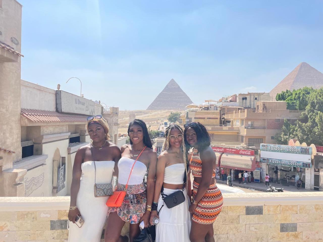 Sphinx Palace Pyramids View Inn Kafret el-Gabal Eksteriør bilde