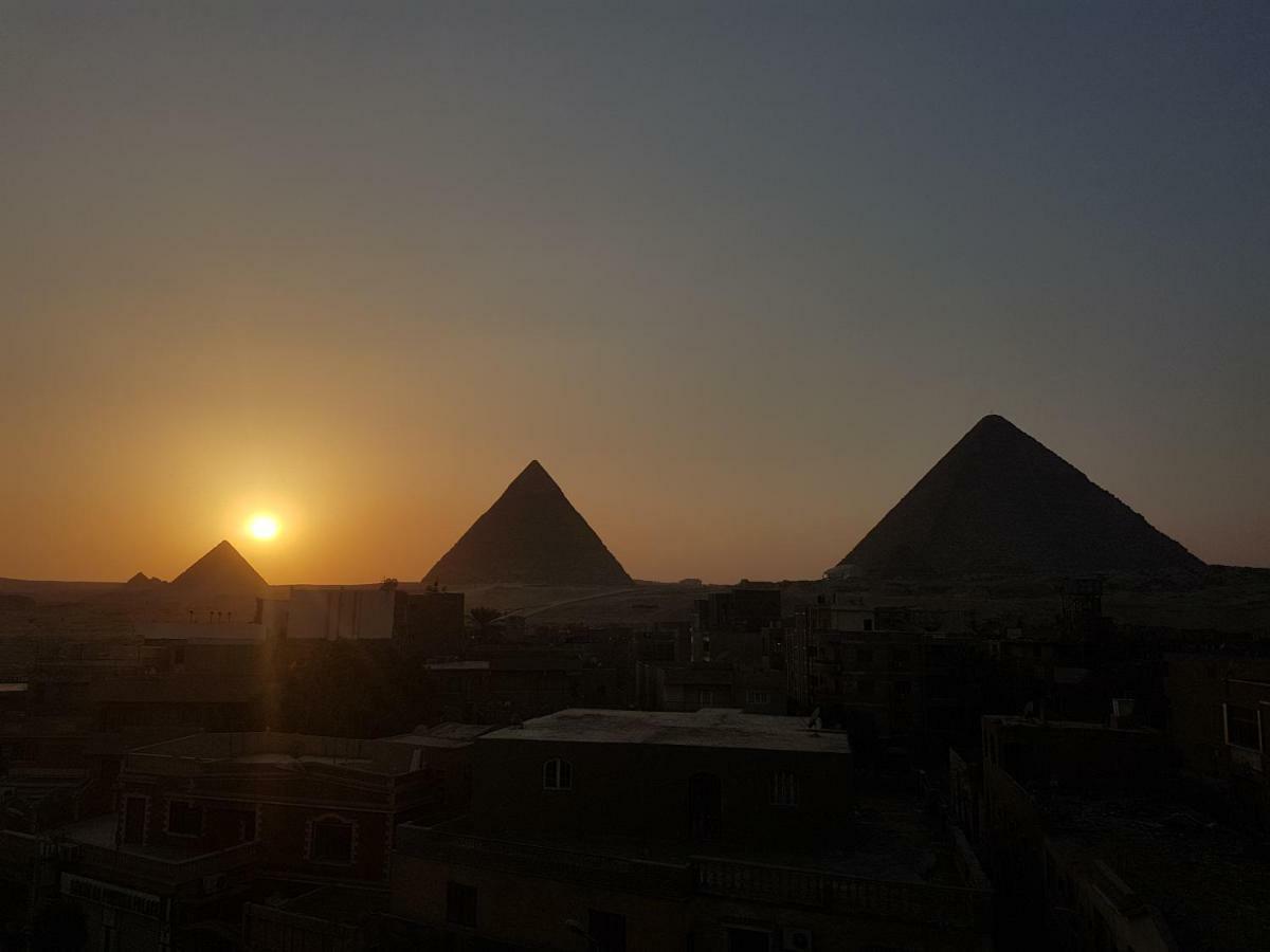 Sphinx Palace Pyramids View Inn Kafret el-Gabal Eksteriør bilde